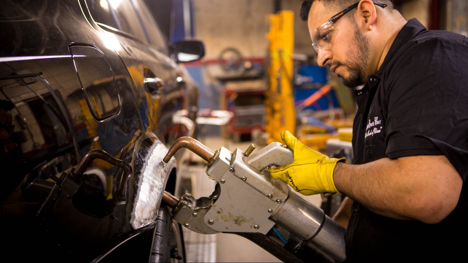 Frame Body Shop Craftsman at Work