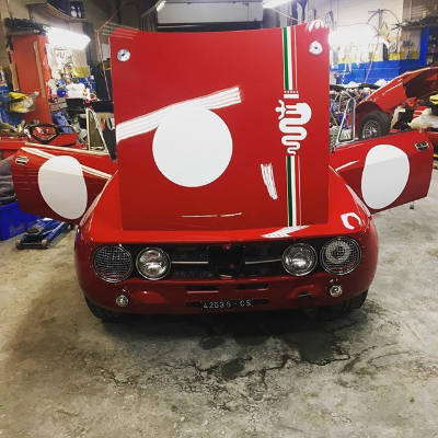 1974 Alfa Romeo GTAM Restoration